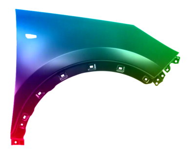 Kotflügel Rechts Für Kia Sportage (SL) 2010-2015 Lackiert In Wunschfarbe