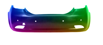 Für Kia CEE'D (ED) 2006-2009 PDC Stoßstange Hinten Lackiert In Wunschfarbe