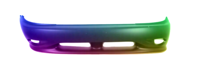 Für Kia Rio (DC) 2000-2002 Stoßstange Vorne lackiert in Wunschfarbe