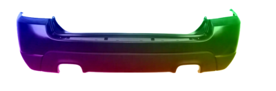 Für Kia Sportage (JE) 2004-2010 Stoßstange Hinten Lackiert In Wunschfarbe