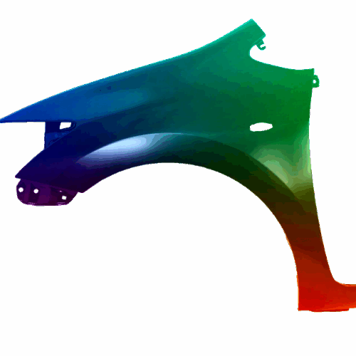 Kotflügel Links Toyota Auris (E15) 2007-2010 Lackiert In Wunschfarbe