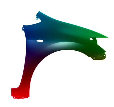 Kotflügel Rechts Toyota Auris (E15) 2007-2010 Lackiert In Wunschfarbe
