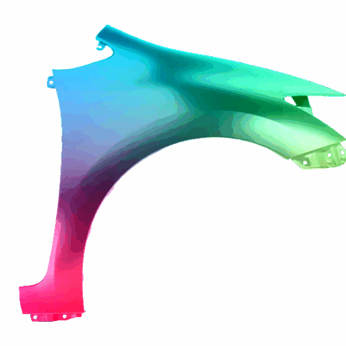 Kotflügel Rechts Toyota Auris (E15) 2010-2012 Lackiert In Wunschfarbe