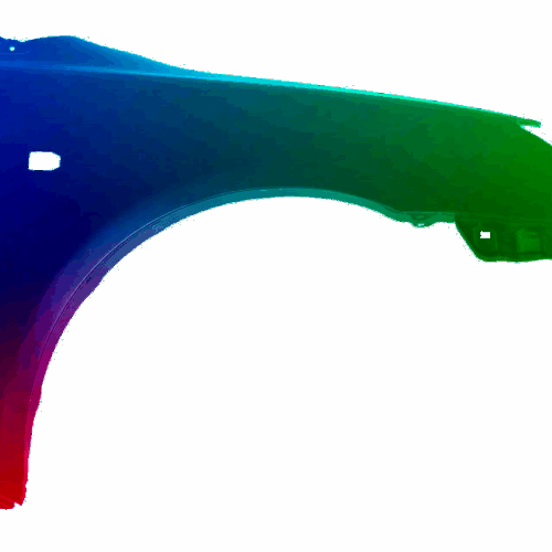 Kotflügel Rechts Toyota Avensis (T25) 2003-2006 Lackiert In Wunschfarbe