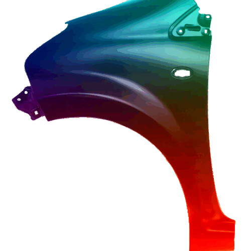 Kotflügel Links Toyota Aygo (AB1) 2012-2014 Lackiert In Wunschfarbe