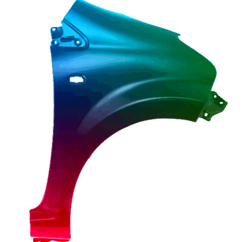 Kotflügel Rechts Toyota Aygo (AB1) 2012-2014 Lackiert In Wunschfarbe