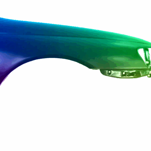 Kotflügel Rechts Toyota Carina E (T19) 1992-1997 Lackiert In Wunschfarbe