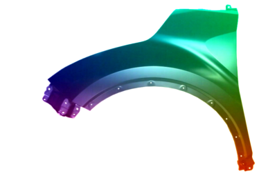 Kotflügel Links Toyota C-HR Ab 2016 Lackiert In Wunschfarbe