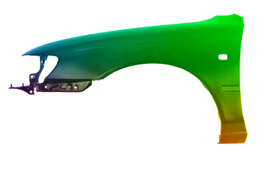 Kotflügel Links Toyota Corolla (E10) 1991-1998 Lackiert In Wunschfarbe