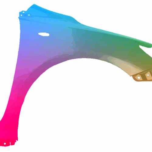 Kotflügel Rechts Toyota Corolla (E14/E15) 2007-2010 Lackiert In Wunschfarbe