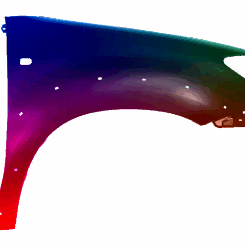 Kotflügel Rechts Toyota Hilux (N70) 2005-2012 Lackiert In Wunschfarbe