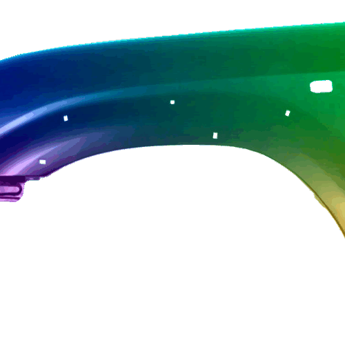 Kotflügel Links Toyota Land Cruiser (FJ90) 1996-2002 Lackiert In Wunschfarbe