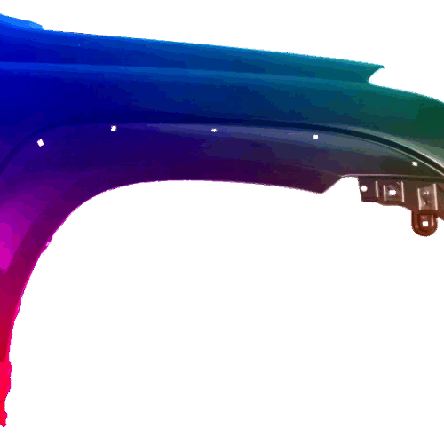 Kotflügel Rechts Toyota Land Cruiser (FJ120) 2003-2009 Lackiert In Wunschfarbe