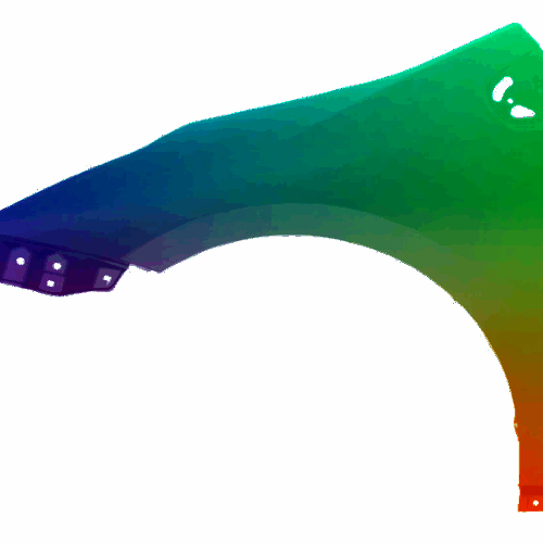 Kotflügel Links Toyota Prius (XW50) 2016-2019 Lackiert In Wunschfarbe