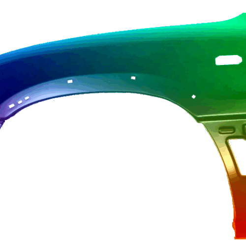 Kotflügel Links Toyota Rav4 (XA10) 1994-2000 Lackiert In Wunschfarbe