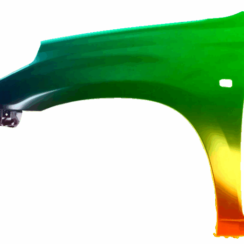 Kotflügel Links Toyota Rav4 (XA20) 2000-2003 Lackiert In Wunschfarbe