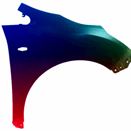 Kotflügel Rechts Toyota Verso (R20) 2009-2013 Lackiert In Wunschfarbe