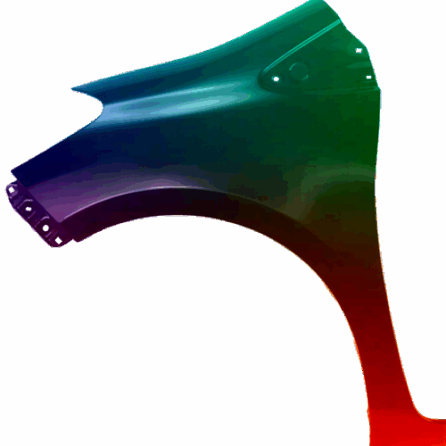 Kotflügel Links Toyota Yaris (XP130) 2014-2017 Lackiert In Wunschfarbe