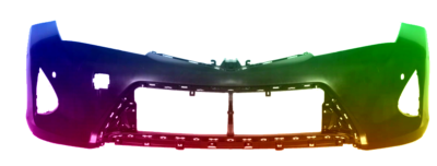 Für Toyota Auris (E18) 2013-2015 PDC Stoßstange Vorne lackiert in Wunschfarbe