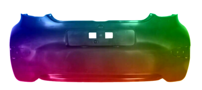 Für Toyota Aygo (AB1) 2005-2012 Stoßstange Hinten Lackiert In Wunschfarbe