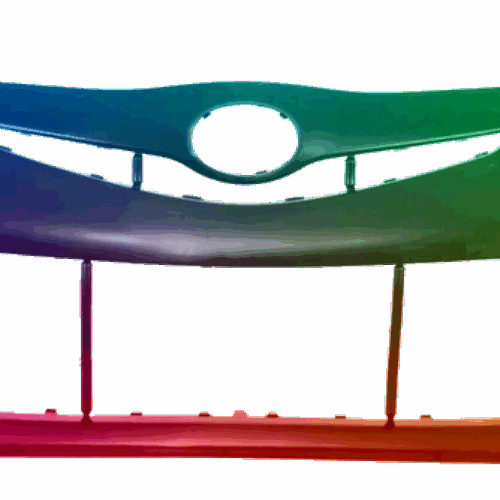 Für Toyota Aygo (AB1) 2012-2014 Stoßstange Vorne lackiert in Wunschfarbe