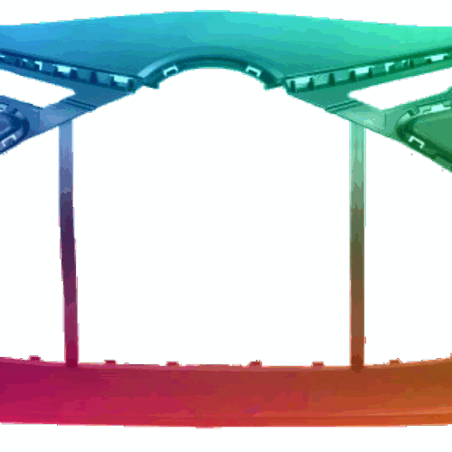 Für Toyota Aygo 2014-2022 Stoßstange Vorne lackiert in Wunschfarbe