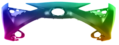 Für Toyota Aygo 2014-2022 Stoßstange Vorne lackiert in Wunschfarbe