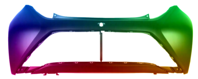 Für Toyota Aygo 2014-2022 Stoßstange Hinten Lackiert In Wunschfarbe