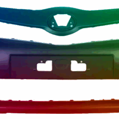 Für Toyota Verso (R20) 2009-2013 SR Stoßstange Vorne lackiert in Wunschfarbe