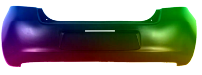 Für Toyota Yaris (XP90) HB 2006-2009 Stoßstange Hinten Lackiert In Wunschfarbe