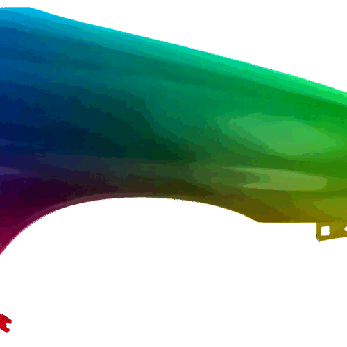 Kotflügel Rechts Citroen Berlingo (MF) 1986-1996 Lackiert In Wunschfarbe