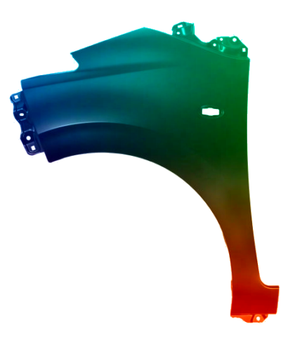 Kotflügel Links Citroen C1 Ab 2014 Lackiert In Wunschfarbe