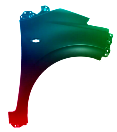 Kotflügel Rechts Citroen C1 Ab 2014 Lackiert In Wunschfarbe