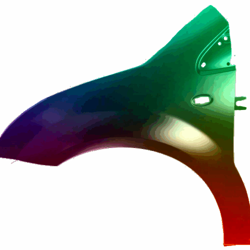 Kotflügel Links Citroen C2 (JM) 2003-2008 Lackiert In Wunschfarbe