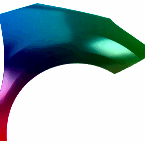Kotflügel Rechts Citroen C3 2010-2016 Lackiert In Wunschfarbe