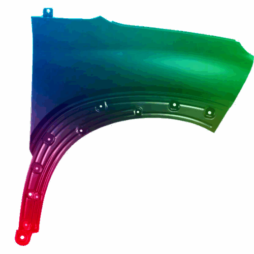 Kotflügel Rechts Citroen C3 Aircross Ab 2017 Lackiert In Wunschfarbe