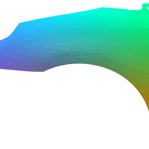 Kotflügel Links Citroen C4 (LA/LC) 2004-2008 Lackiert In Wunschfarbe