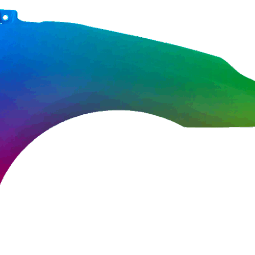 Kotflügel Rechts Citroen C4 (LA/LC) 2004-2008 Lackiert In Wunschfarbe