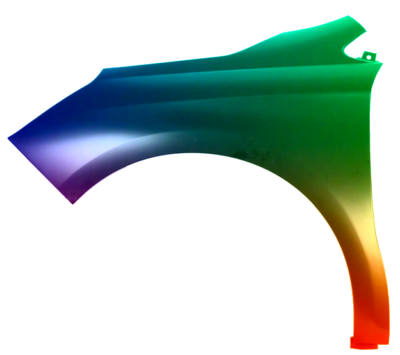 Kotflügel Links Citroën C4 (B7) Ab 2010 Lackiert In Wunschfarbe