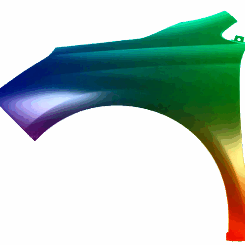 Kotflügel Links Citroën C4 (B7) Ab 2010 Lackiert In Wunschfarbe