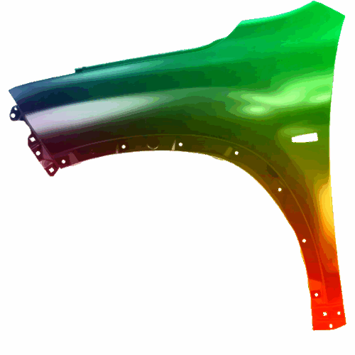 Kotflügel Links Citroen C4 Aircross Ab 2012 Lackiert In Wunschfarbe