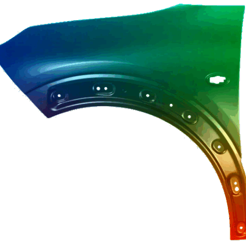 Kotflügel Links Citroen C4 Cactus 2014-2018 Lackiert In Wunschfarbe