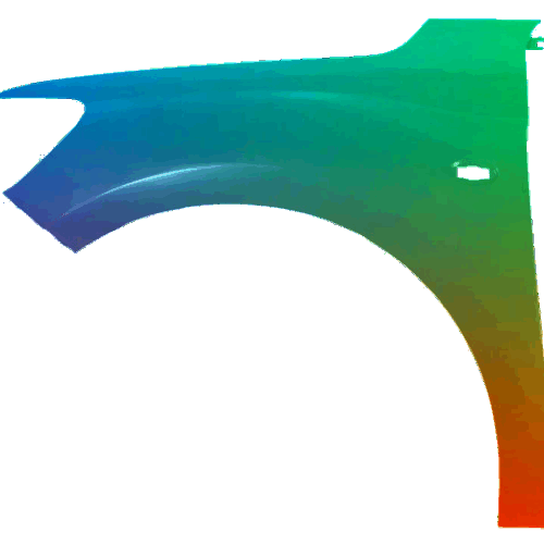 Kotflügel Links Citroen C-Elysee Ab 2017 Lackiert In Wunschfarbe