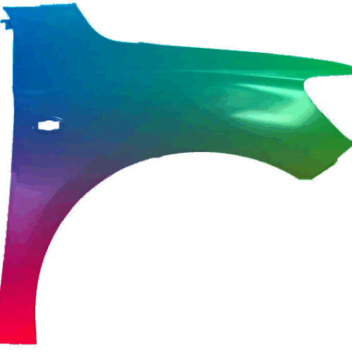 Kotflügel Rechts Citroen C-Elysee Ab 2017 Lackiert In Wunschfarbe