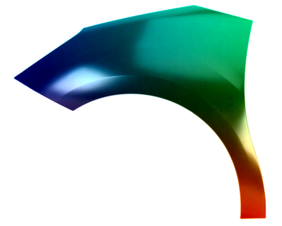 Kotflügel Links Citroen DS3 Ab 2010 Lackiert In Wunschfarbe