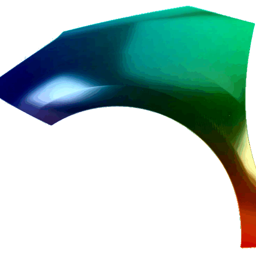 Kotflügel Links Citroen DS3 Ab 2010 Lackiert In Wunschfarbe