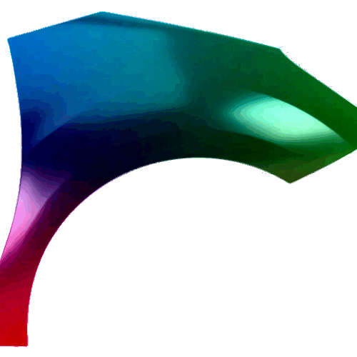 Kotflügel Rechts Citroen DS3 Ab 2010 Lackiert In Wunschfarbe