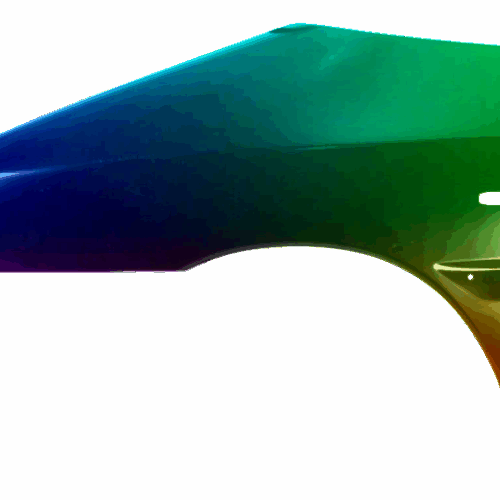 Kotflügel Links Citroen Jumpy (U6U) 2004-2007 Lackiert In Wunschfarbe