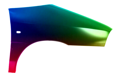 Kotflügel Rechts Citroen Jumpy (U6U) 2004-2007 Lackiert In Wunschfarbe