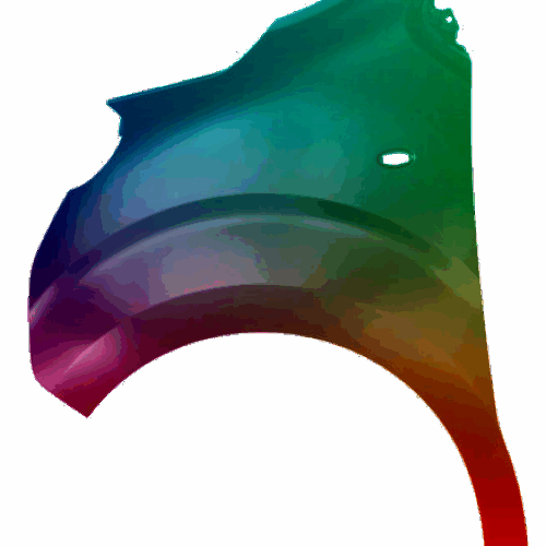 Kotflügel Links Citroen Jumpy/Spacetouber Ab 2016 Lackiert In Wunschfarbe